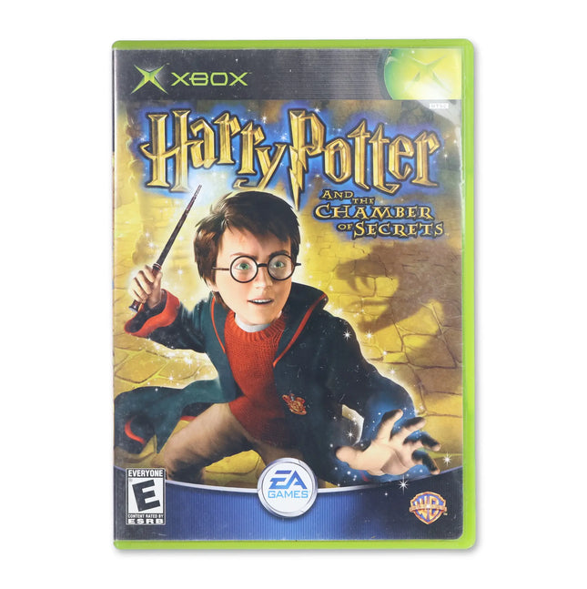 Harry Potter Chamber of Secrets for Microsoft Xbox - Case front cover - Complete in box or case and game.