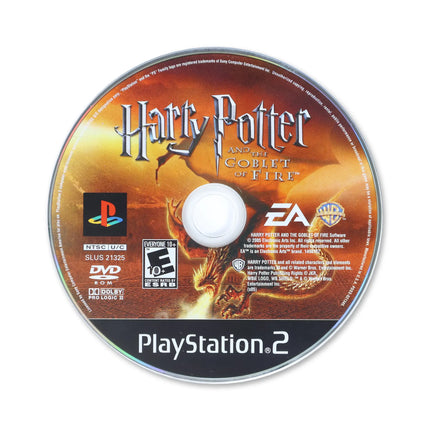 Harry Potter and the Goblet of Fire for Sony PlayStation 2 - Disc front with label - Game only.