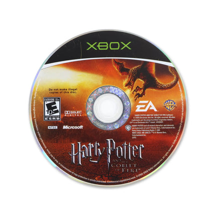 Harry Potter and the Goblet of Fire for Microsoft Xbox - Disc front with label - Game only.