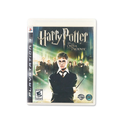 Harry Potter and the Order of the Phoenix for PlayStation 3 - Box front - Complete in box or box and game.