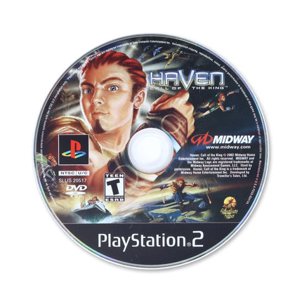 Haven Call of the King for Sony PlayStation 2 - Disc front with label - Game only.