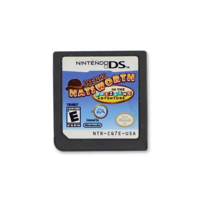 Henry Hatsworth in the Puzzling Adventure for Nintendo DS - Cartridge front with label - Game only.