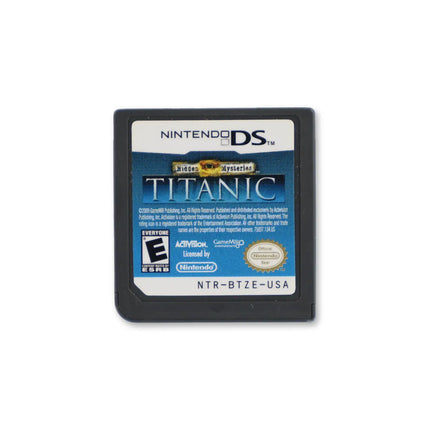 Hidden Mysteries: Titanic for Nintendo DS - Cartridge front with label - Game only.