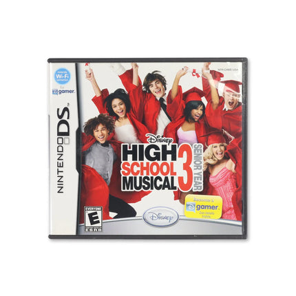 High School Musical 3 Senior Year for Nintendo DS - Box front - Complete in box or box and game.