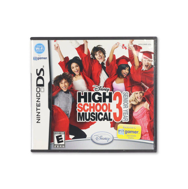 High School Musical 3 Senior Year for Nintendo DS - Box front - Complete in box or box and game.