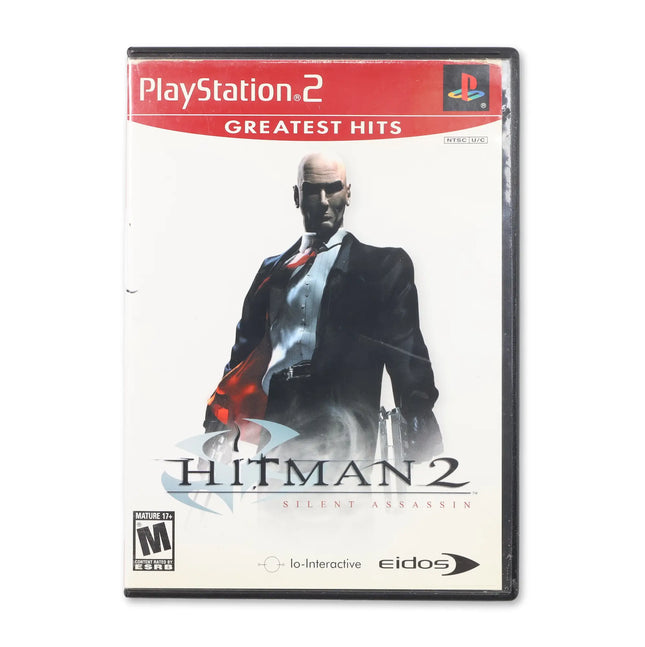 Hitman 2 [Greatest Hits] for Sony PlayStation 2 - Case front cover - Complete in box or case and game.