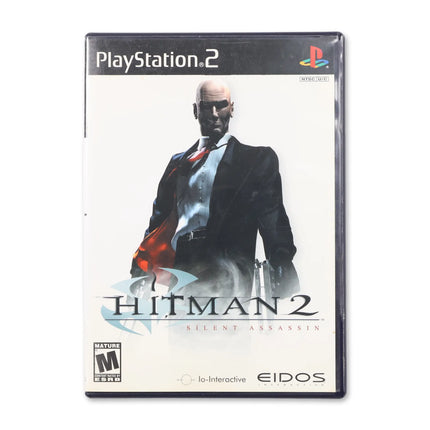 Hitman 2 for Sony PlayStation 2 - Case front cover - Complete in box or case and game.