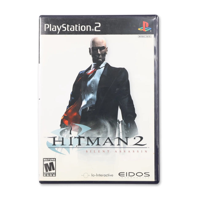 Hitman 2 for Sony PlayStation 2 - Case front cover - Complete in box or case and game.