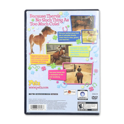 Horsez for Sony PlayStation 2 - Case back cover - Product gallery.