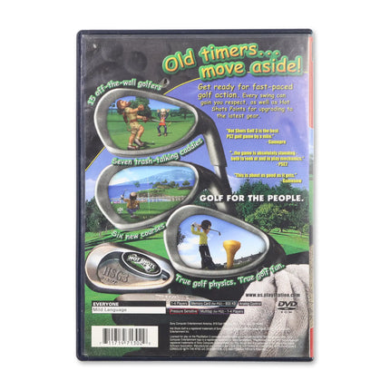 Hot Shots Golf 3 [Greatest Hits] for Sony PlayStation 2 - Case back cover - Product gallery.