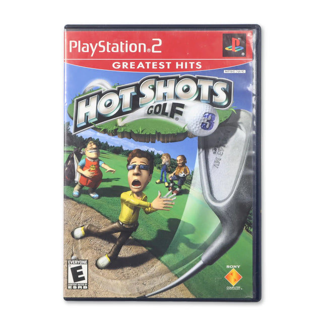 Hot Shots Golf 3 [Greatest Hits] for Sony PlayStation 2 - Case front cover - Complete in box or case and game.