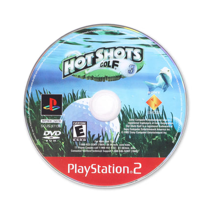 Hot Shots Golf 3 [Greatest Hits] for Sony PlayStation 2 - Disc front with label - Game only.