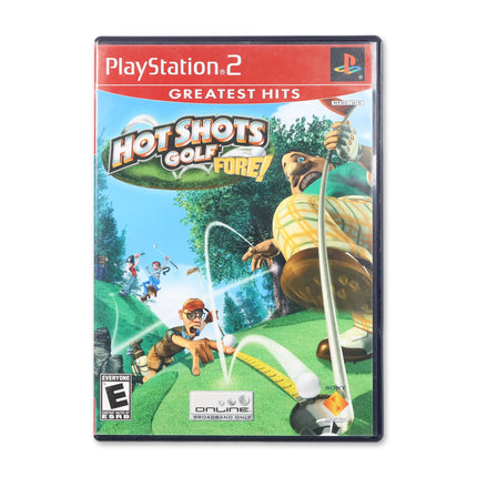 Hot Shots Golf Fore [Greatest Hits] for Sony PlayStation 2 - Case front cover - Complete in box or case and game.