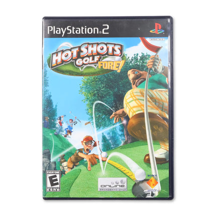 Hot Shots Golf Fore for Sony PlayStation 2 - Case front cover - Complete in box or case and game.