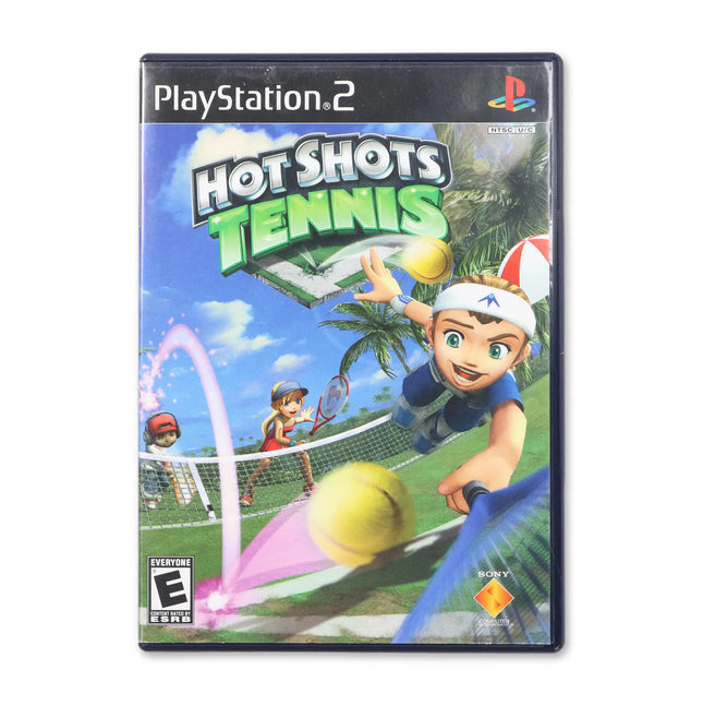 Hot Shots Tennis for Sony PlayStation 2 - Case front cover - Complete in box or case and game.
