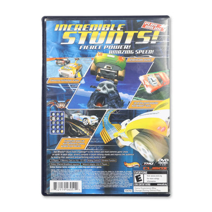 Hot Wheels Stunt Track Challenge for Sony PlayStation 2 - Case back cover - Product gallery.
