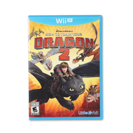 How to Train Your Dragon 2 for Wii U - Box front - Complete in box or box and game.