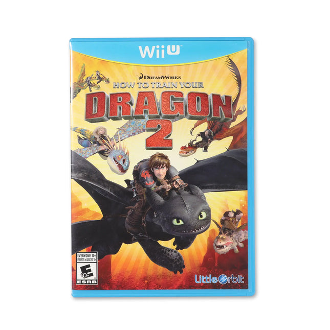 How to Train Your Dragon 2 for Wii U - Box front - Complete in box or box and game.