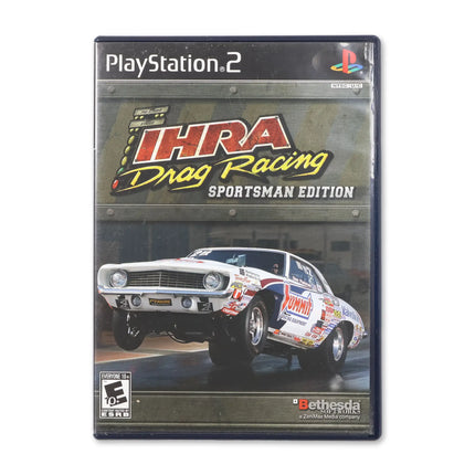 IHRA Drag Racing Sportsman Edition for Sony PlayStation 2 - Case front cover - Complete in box or case and game.