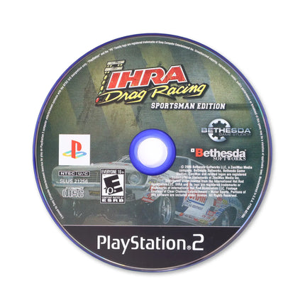 IHRA Drag Racing Sportsman Edition for Sony PlayStation 2 - Disc front with label - Game only.