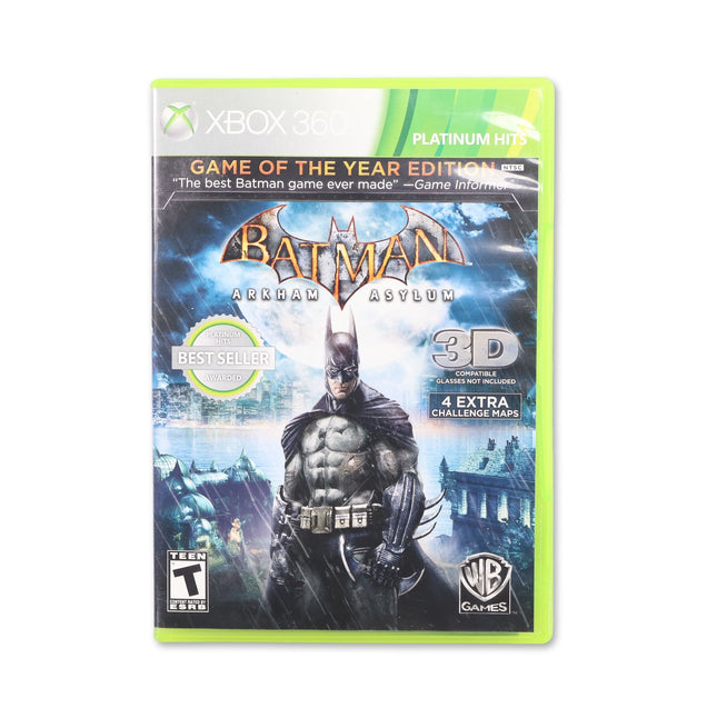 Batman: Arkham Asylum [Game Of The Year Edition Platinum Hits]