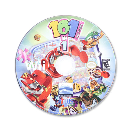 101-in-1 Party Megamix for Nintendo Wii - Disc front with label - Game only.
