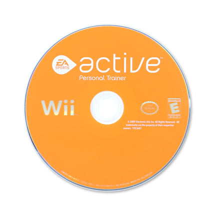 EA Sports Active for Nintendo Wii - Disc front with label - Game only.