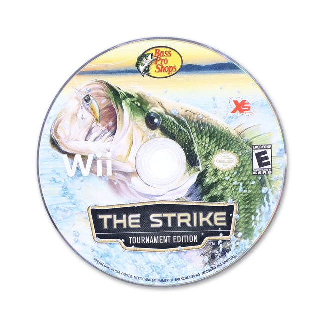 Bass Pro Shops: The Strike [Tournament Edition] for Nintendo Wii - Disc front with label - Game only.