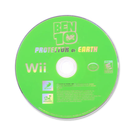 Ben 10 Protector of Earth for Nintendo Wii - Disc front with label - Game only.