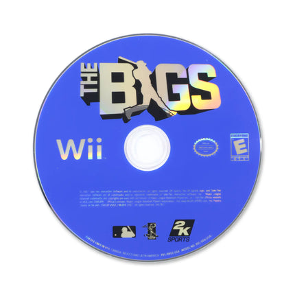 The Bigs for Nintendo Wii - Disc front with label - Game only.