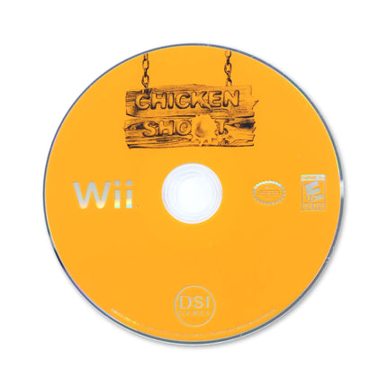 Chicken Shoot for Nintendo Wii - Disc front with label - Game only.