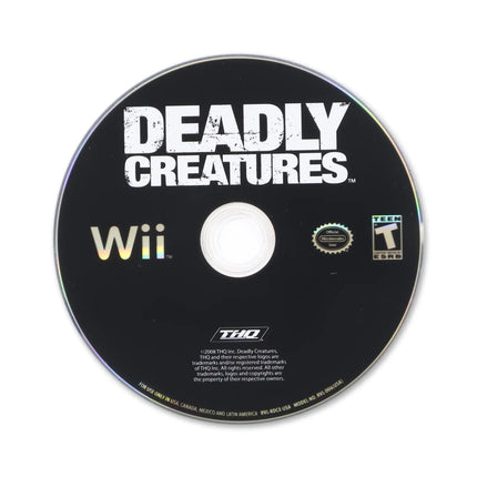 Deadly Creatures for Nintendo Wii - Disc front with label - Game only.