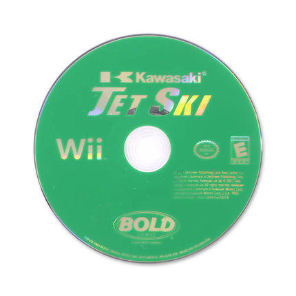 Kawasaki Jet Ski for Nintendo Wii - Disc front with label - Game only.