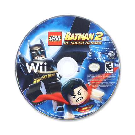 LEGO Batman 2 for Nintendo Wii - Disc front with label - Game only.