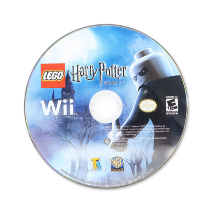 LEGO Harry Potter Years 5-7 for Nintendo Wii - Disc front with label - Game only.