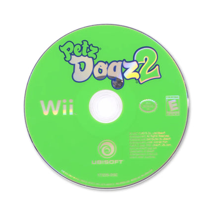 Petz Dogz 2 for Nintendo Wii - Disc front with label - Game only.