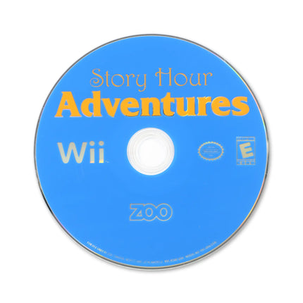 Story Hour Adventures for Nintendo Wii - Disc front with label - Game only.