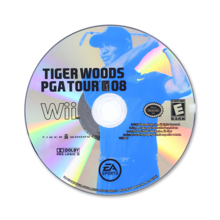 Tiger Woods PGA Tour 08 for Nintendo Wii - Disc front with label - Game only.