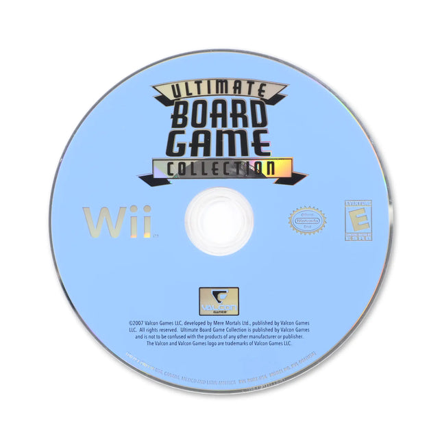 Ultimate Board Game Collection for Nintendo Wii - Disc front with label - Game only.