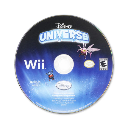 Disney Universe for Nintendo Wii - Disc front with label - Game only.
