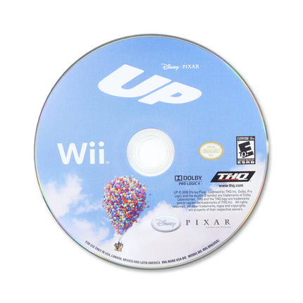 Disney Pixar Up for Nintendo Wii - Disc front with label - Game only.