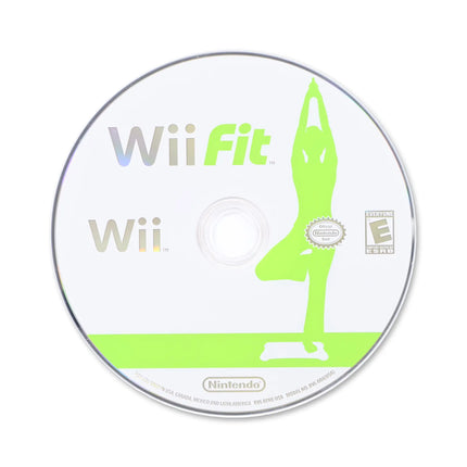 Wii Fit (game Only) for Nintendo Wii - Disc front with label - Game only.