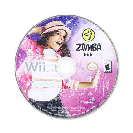 Zumba Kids for Nintendo Wii - Disc front with label - Game only.