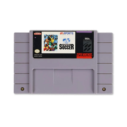 FIFA International Soccer for Nintendo SNES - Cartridge front with label - Game only.