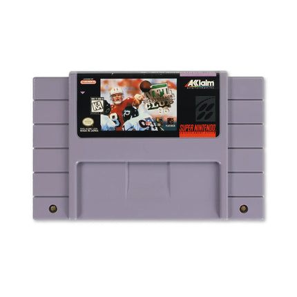 NFL Quarterback Club 96 for Nintendo SNES - Cartridge front with label - Game only.