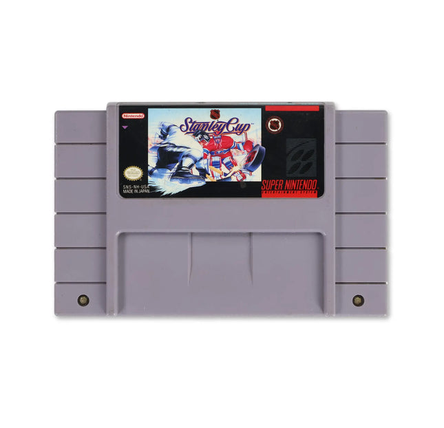 NHL Stanley Cup for Nintendo SNES - Cartridge front with label - Game only.