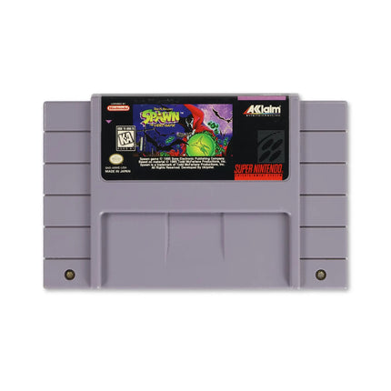 Spawn for Nintendo SNES - Cartridge front with label - Game only.