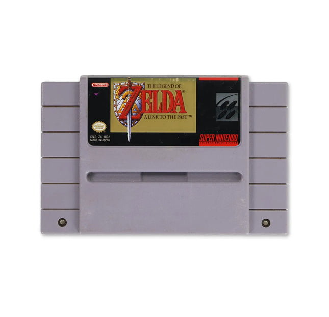Zelda Link to the Past for Nintendo SNES - Cartridge front with label - Game only.