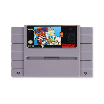 Mario Paint for Nintendo SNES - Cartridge front with label - Game only.