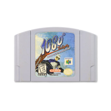 1080 Snowboarding for Nintendo N64 - Cartridge front with label - Game only.